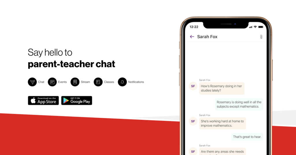 Parent-Teacher Chat using Rooms